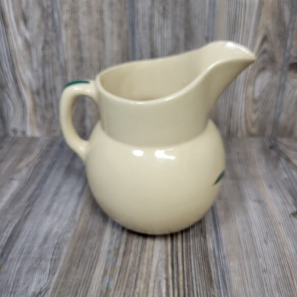 Vintage Starflower Watt Pitcher, #16 Oven Ware 5 Petal - Picture 4 of 7